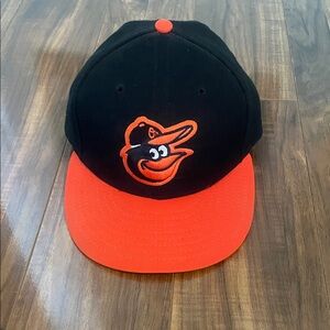 New Era Black Fitted Cap Baltimore Orioles